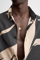CHEMISE À IMPRIMÉ FEUILLES