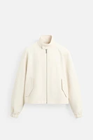 TEXTURED COTTON JACKET