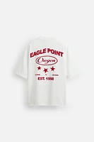 T-SHIRT IMPRIMÉ DÉLAVÉ