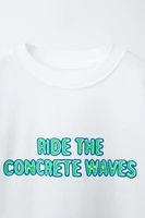 T-SHIRT SKATE NÉON