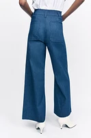 ZW COLLECTION HIGH WAIST WIDE LEG JEANS