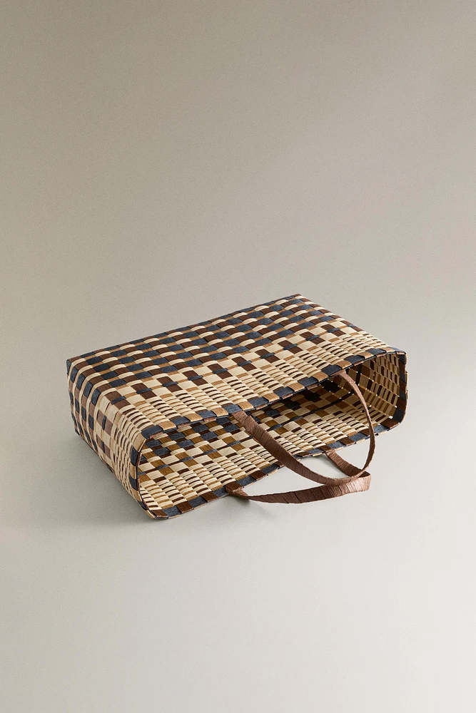 SAC CABAS MULTICOLORE