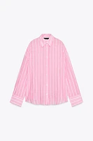 STRIPED OVERSIZED SHIRT