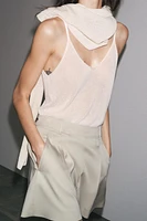PLEATED BERMUDA SHORTS ZW COLLECTION