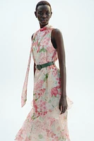 ROBE IMPRIMÉE À VOLANTS