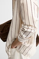 MODAL BLEND STRIPED SHIRT