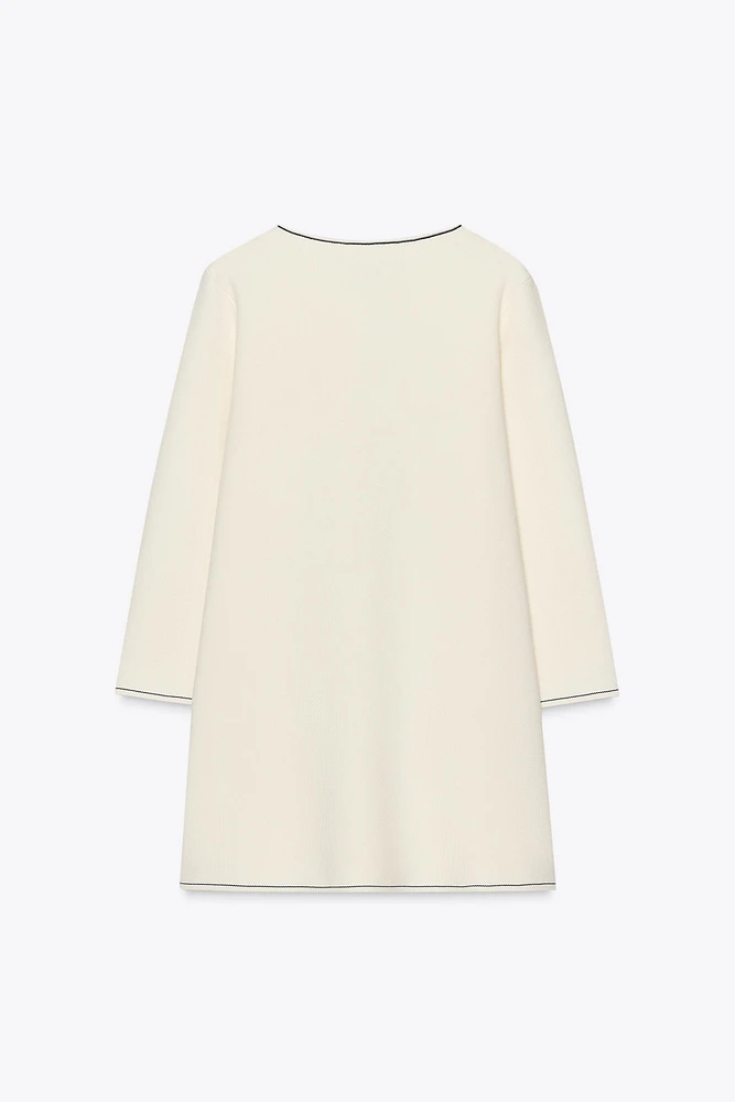 LONG KNIT JACKET