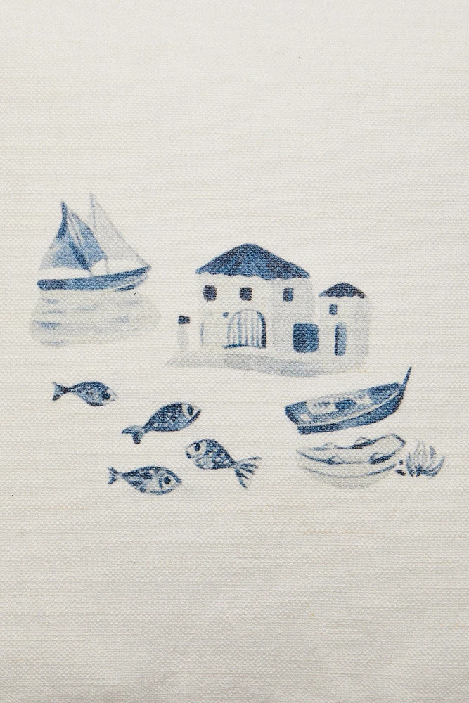 HOUSSE DE COUSSIN BORD MER