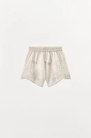 SHORT DENTELLE BRODÉ