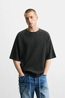 STRUCTURED WASHED T-SHIRT