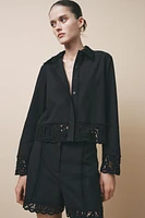 ZW COLLECTION CROCHET SHIRT