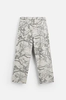 PRINTED CARPENTER PANTS