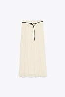 JUPE FLUIDE CEINTURE