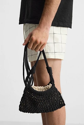 MACRAMÉ CROSSBODY BAG