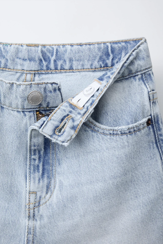 SHORT EN DENIM RELAXED BAGGY