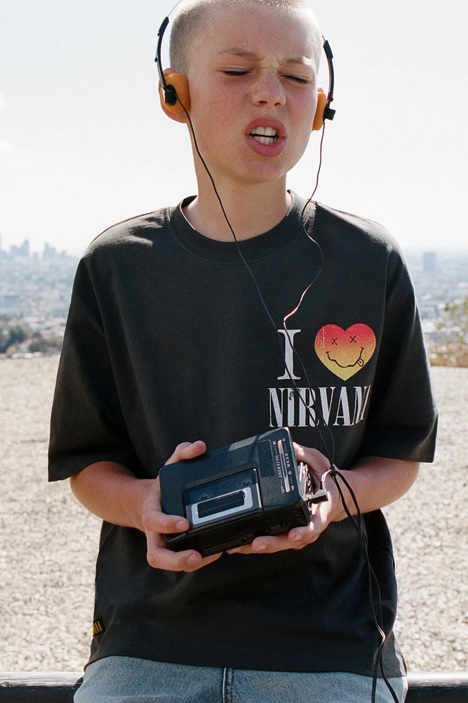 NIRVANA ® PRINT T-SHIRT
