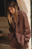 BLAZER CEINTURE FINE