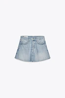 MINI-JUPE EN JEAN TRF