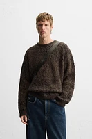 PIXELATED JACQUARD SWEATER