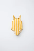 MAILLOT DE BAIN À RAYURES CASA LAWA © X ZARA KIDS