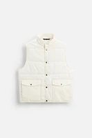 PADDED VEST WITH POCKETS