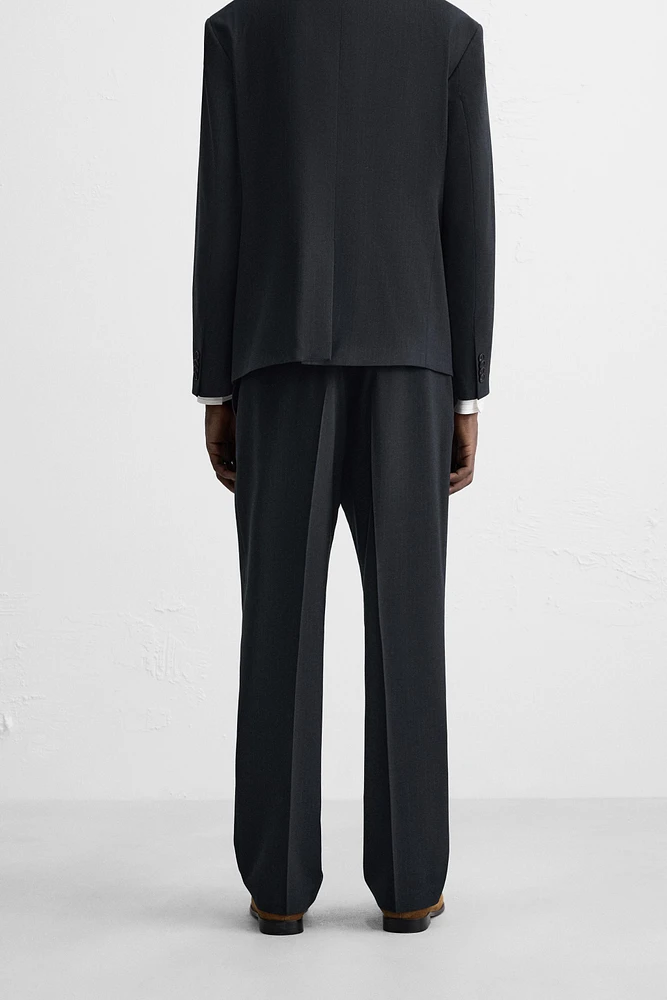 PINSTRIPE SUIT PANTS