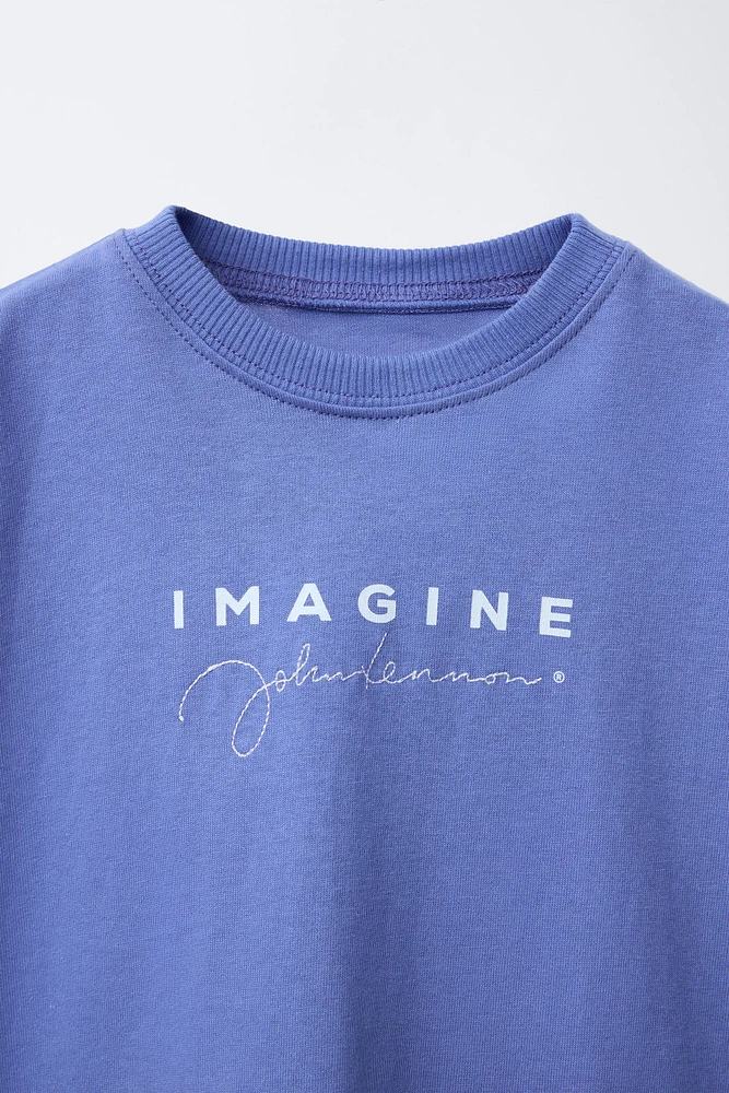 JOHN LENNON ® EMBROIDERED T-SHIRT