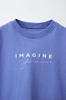 JOHN LENNON ® EMBROIDERED T-SHIRT