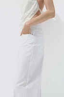 PANTALON DROIT BRODÉ