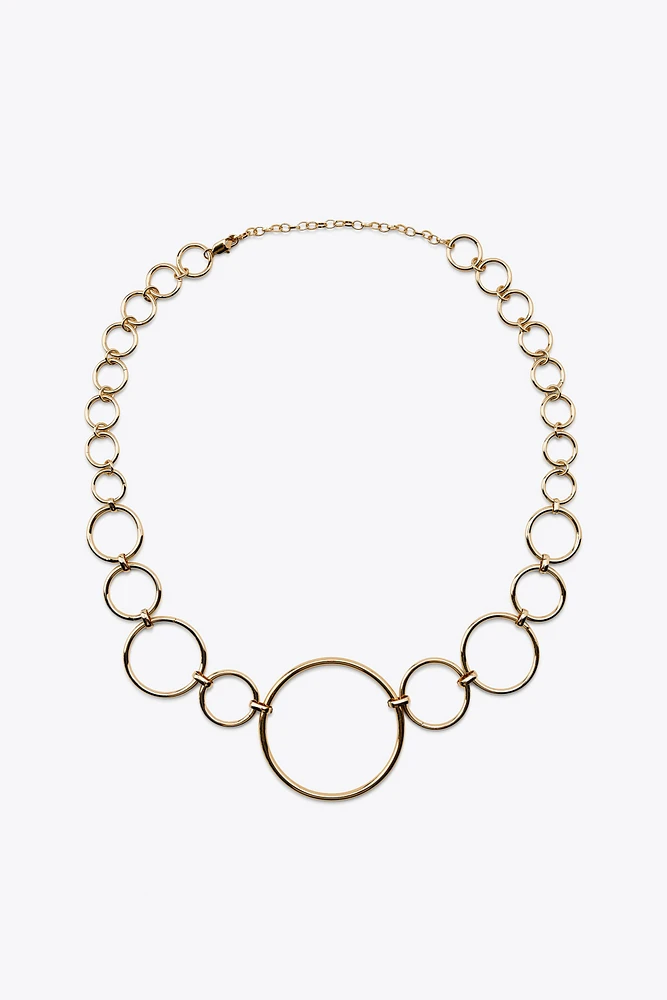 CEINTURE MÉTALLIQUE CERCLES
