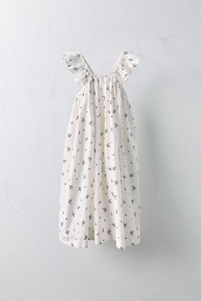 AGES 2-5/ LIMITED EDITION SPARKLY FLORAL DRESS