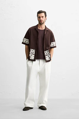CHEMISE RELAXED FIT BRODÉE
