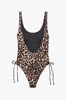 ANIMAL PRINT SWIMSUIT