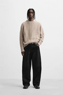 BAGGY FIT WASHED PANTS