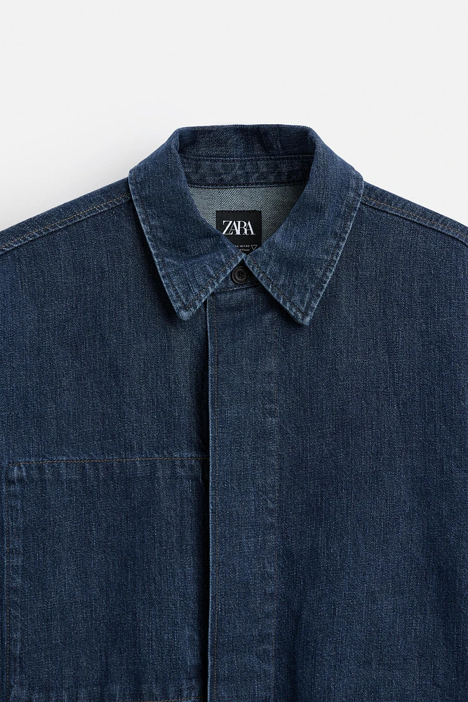 DENIM OVERSHIRT