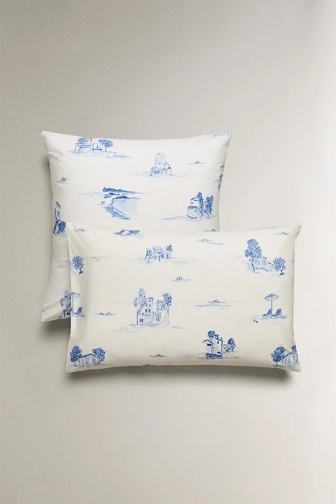 TAIE D’OREILLER TOILE JOUY