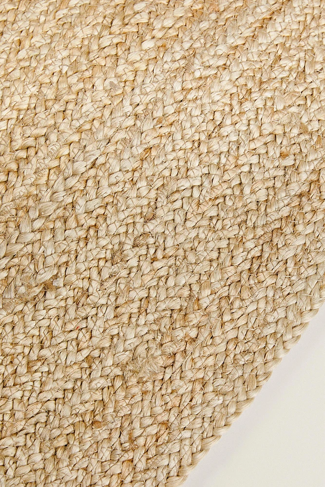 RECTANGULAR JUTE AREA RUG