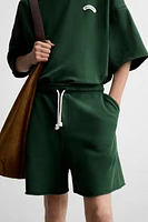 PATCH JOGGER SHORTS