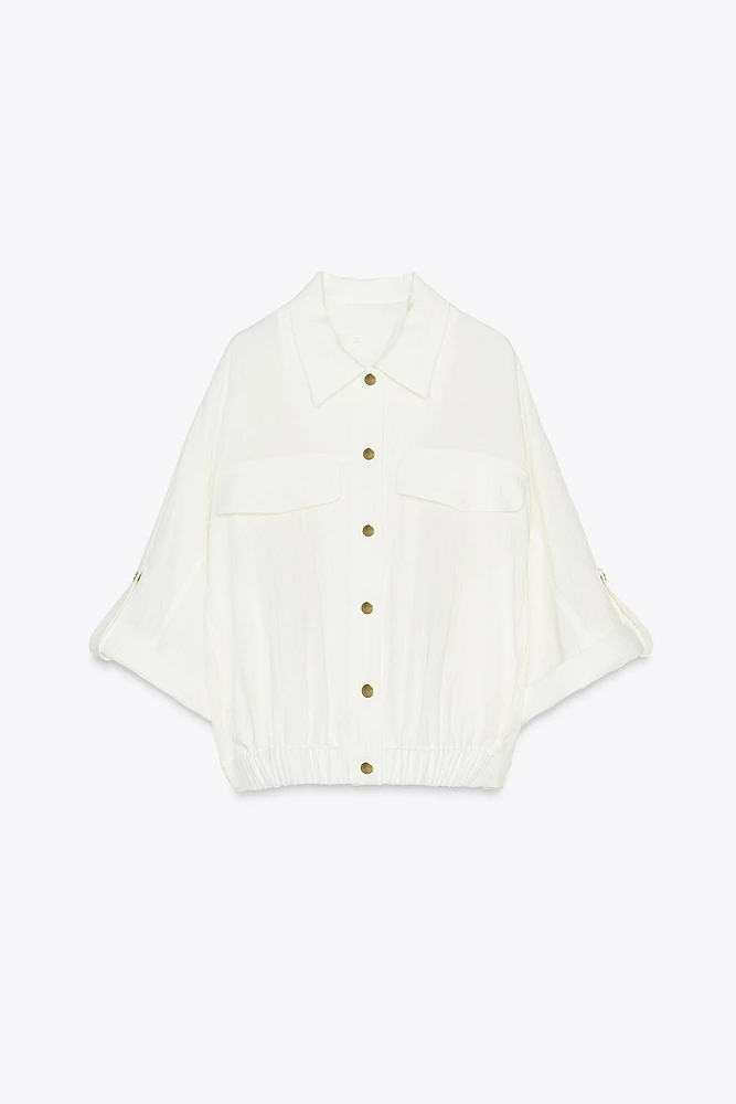 SHORT SLEEVE SAFARI SHIRT