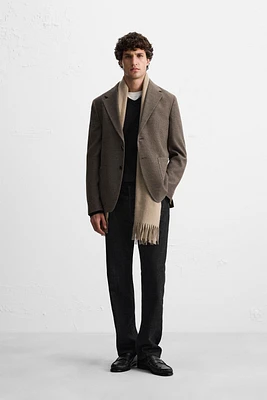 TWILL STRUCTURED BLAZER