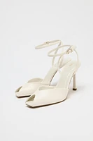 OPEN HEELED SANDALS