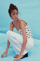 POLKA DOT CORSET TOP