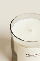 G) WHITE JASMINE SCENTED CANDLE