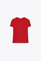 SLIM FIT T-SHIRT WITH SUPIMA® COTTON