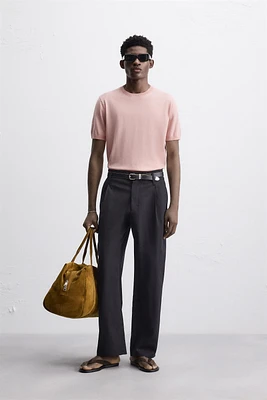 T-SHIRT EN MAILLE