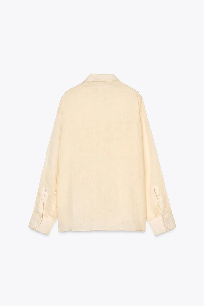 100% RAMIE SHIRT ZW COLLECTION