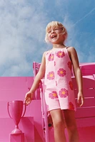 PRINTED TERRY CLOTH JUMPSUIT