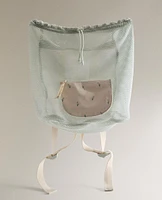 CHILDREN'S BEACH BACKPACK WITH ICE CREAMS