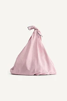 KNOTTED SHOULDER BAG
