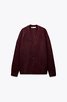 GILET EN MAILLE DOUCE UNI